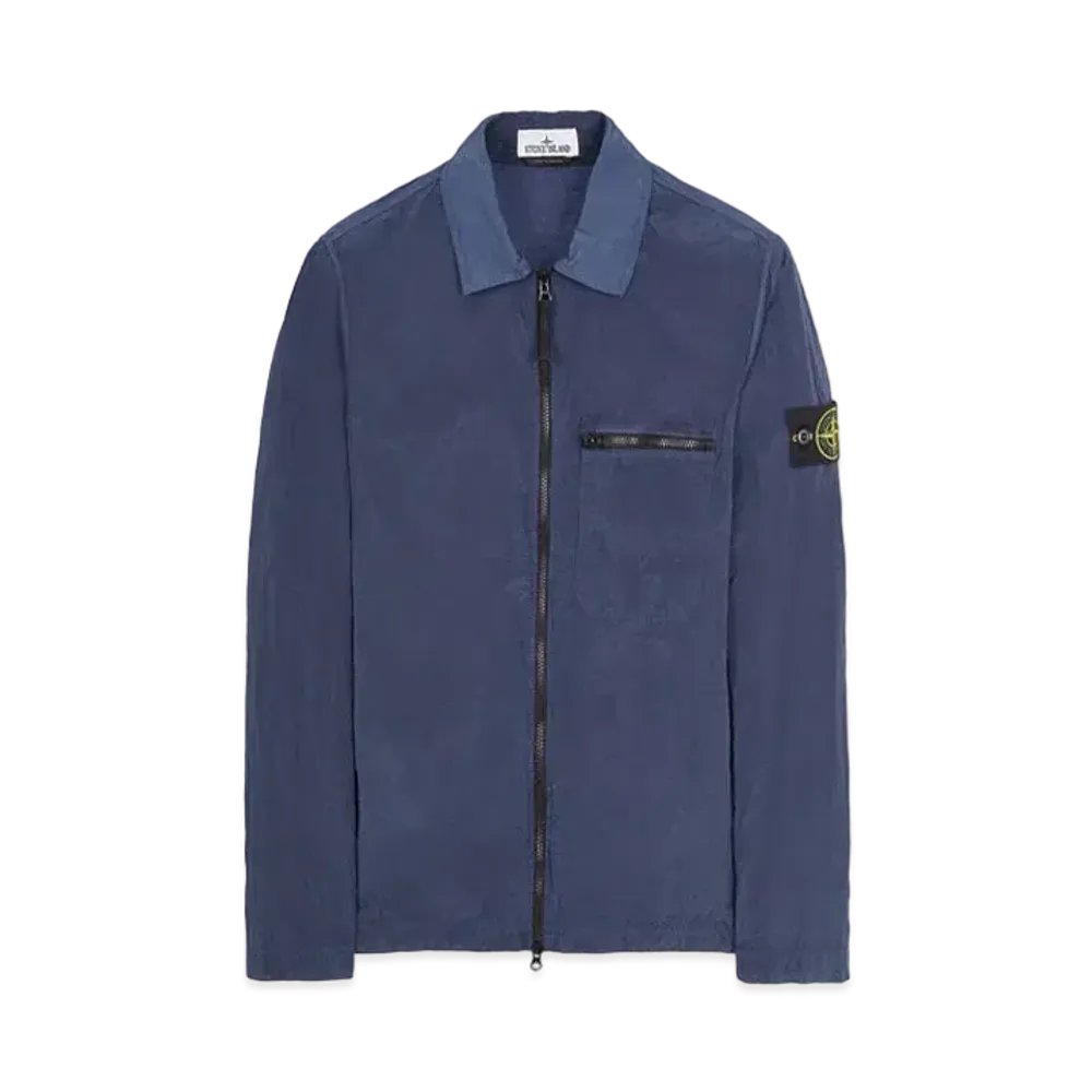 Stone Island 11219 Nylon Metal In ECONYL Regenerated Nylon "Blue Gray"