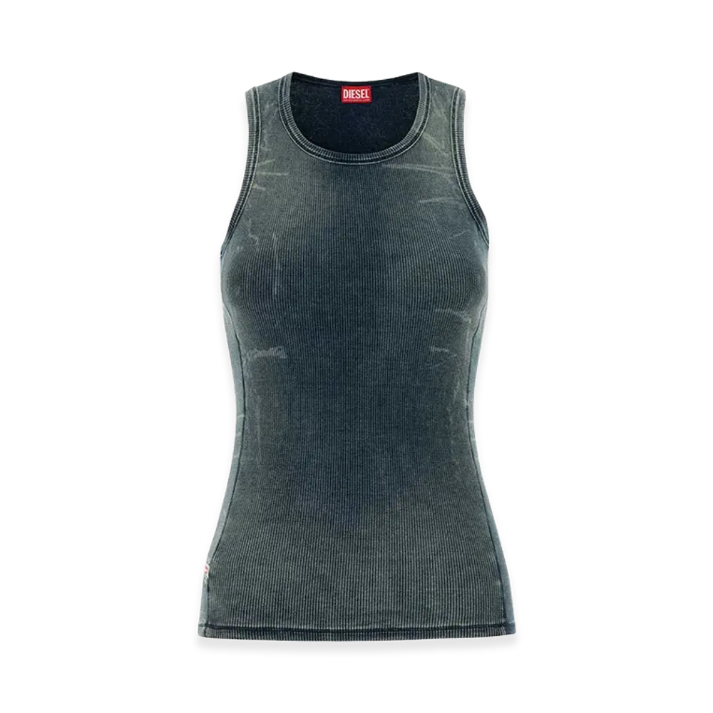 Diesel Women's Denim Stretch Cotton T-Go Tank Top "Blue"