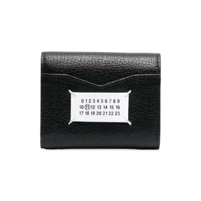 Maison Margiela 4-Stitches Zip Wallet "Black"