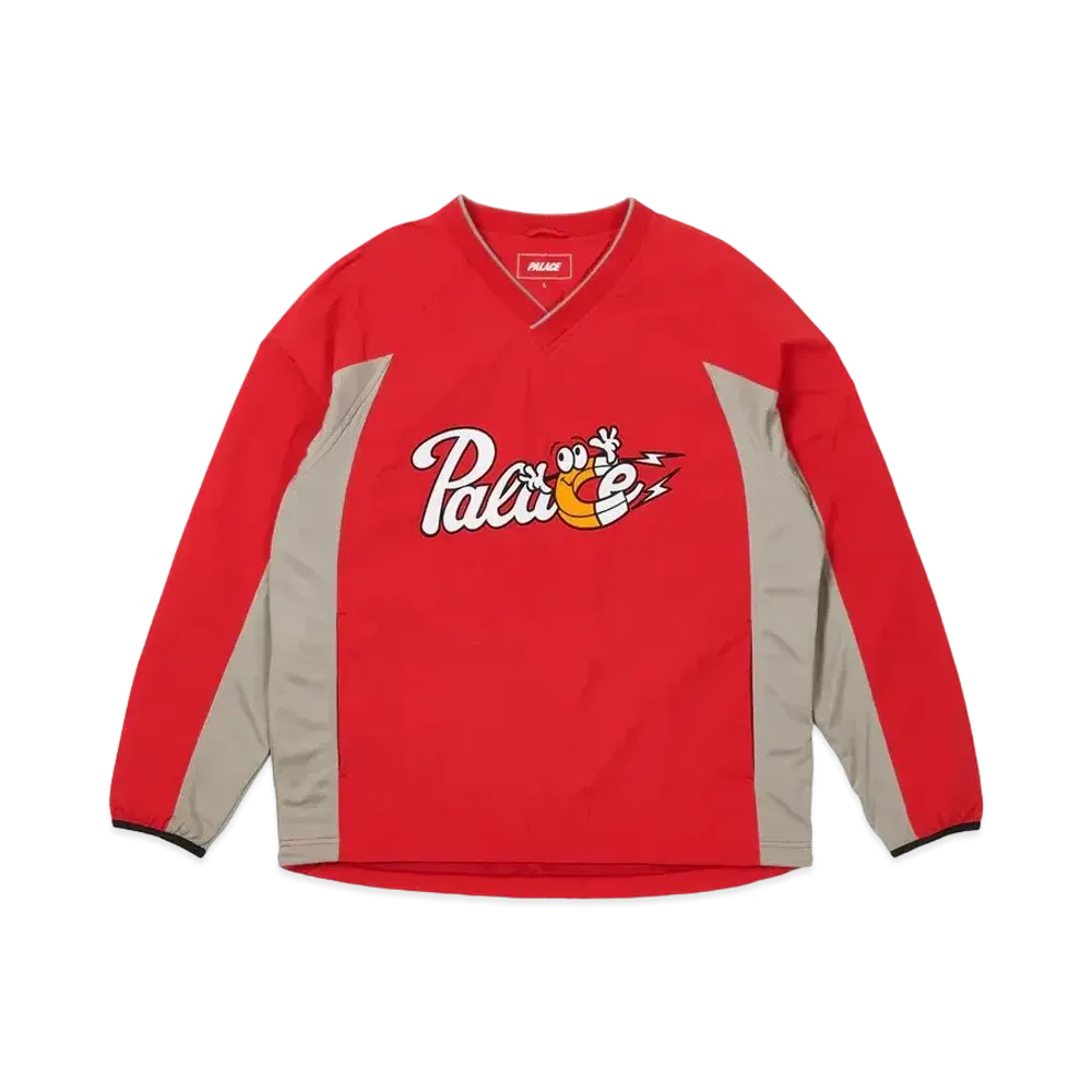 PALACE SHELL PULLOVER JACKET "Red"