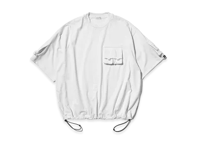 CLESSTE Multi Pocket S/S T-Shirt "White"