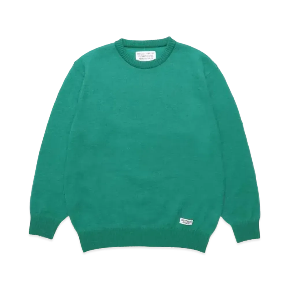WACKO MARIA Mohair Knit Sweater "Green"