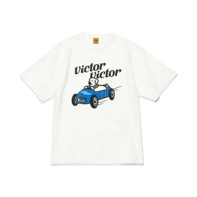 HUMAN MADE x Victor Victor T-Shirt "White" XX25TE010