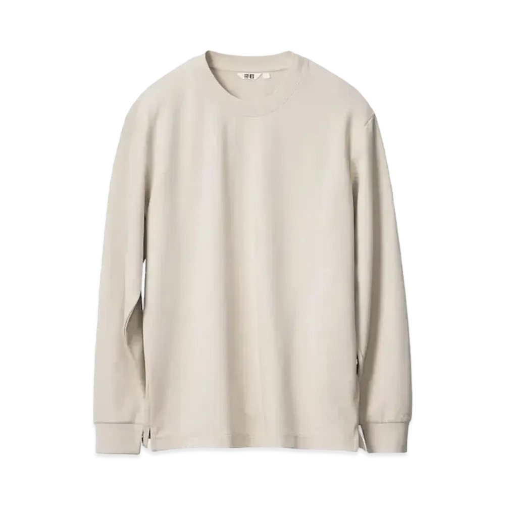 Uniqlo U 24SS AIRism Cotton Crew Neck T "Natural"