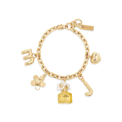 Marc Jacobs Daisy Charm Bracelet "Gold"