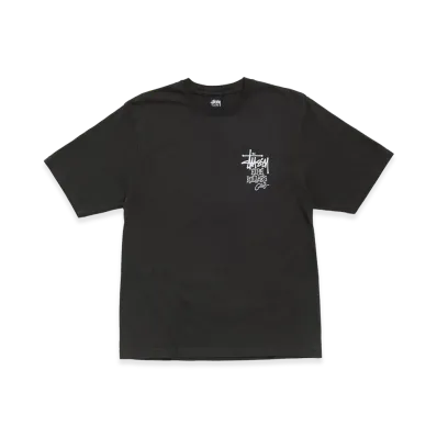 Stussy High Rollers Tee "Faded Black"