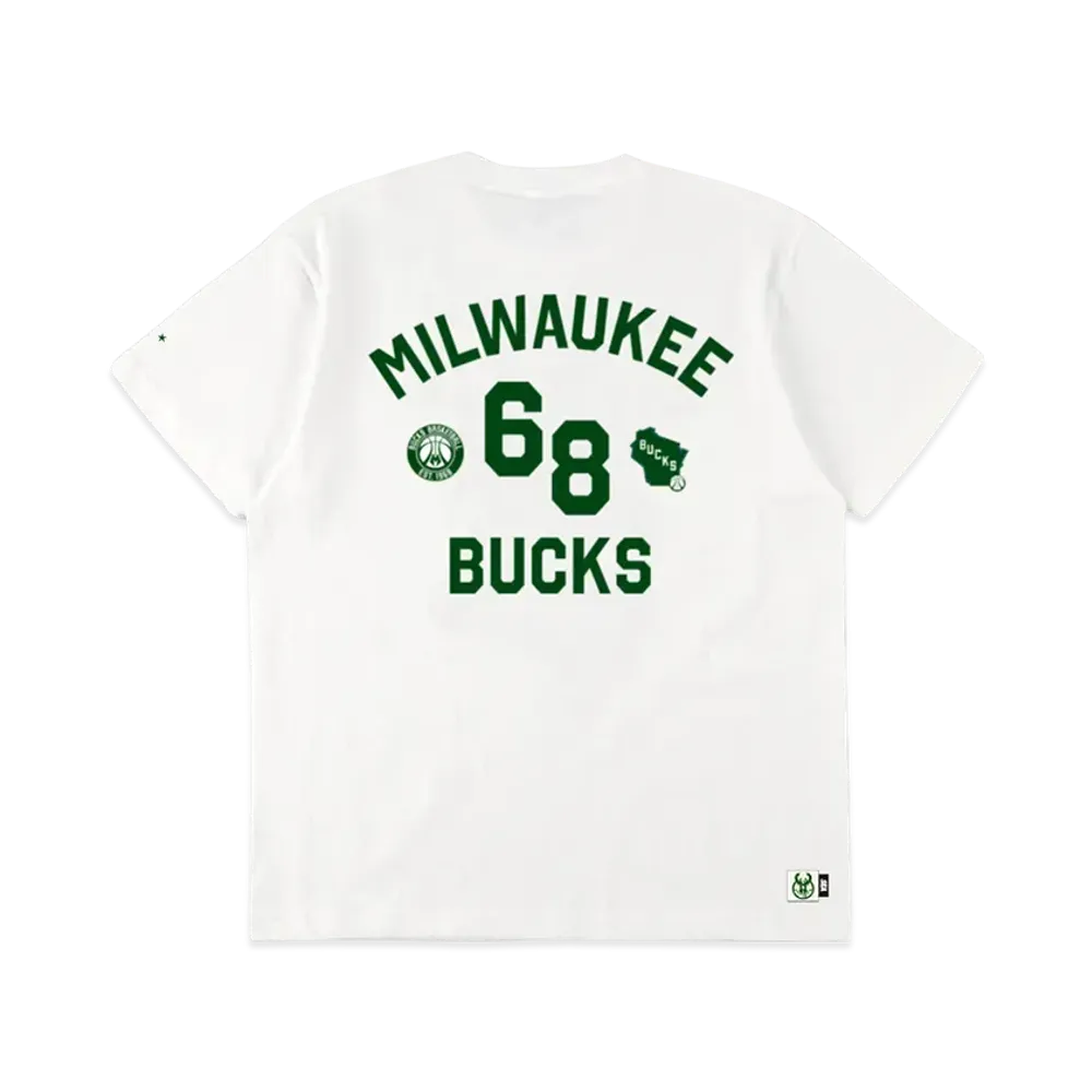 WIND AND SEA x NBA Milwankee Tee "White"