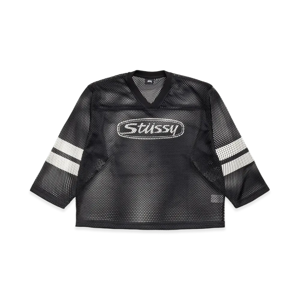 Stussy Trucker Team Jersey "Black"