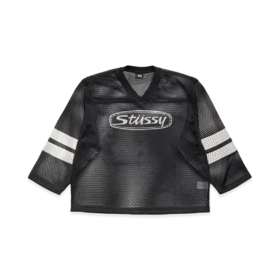 Stussy Trucker Team Jersey "Black"