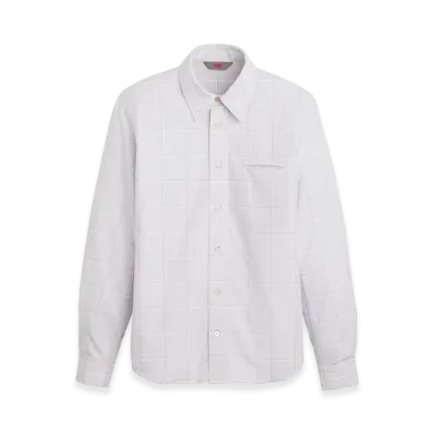 Levi's x Kiko Kostadinov Andy Pattern Shirt "Light Gray"