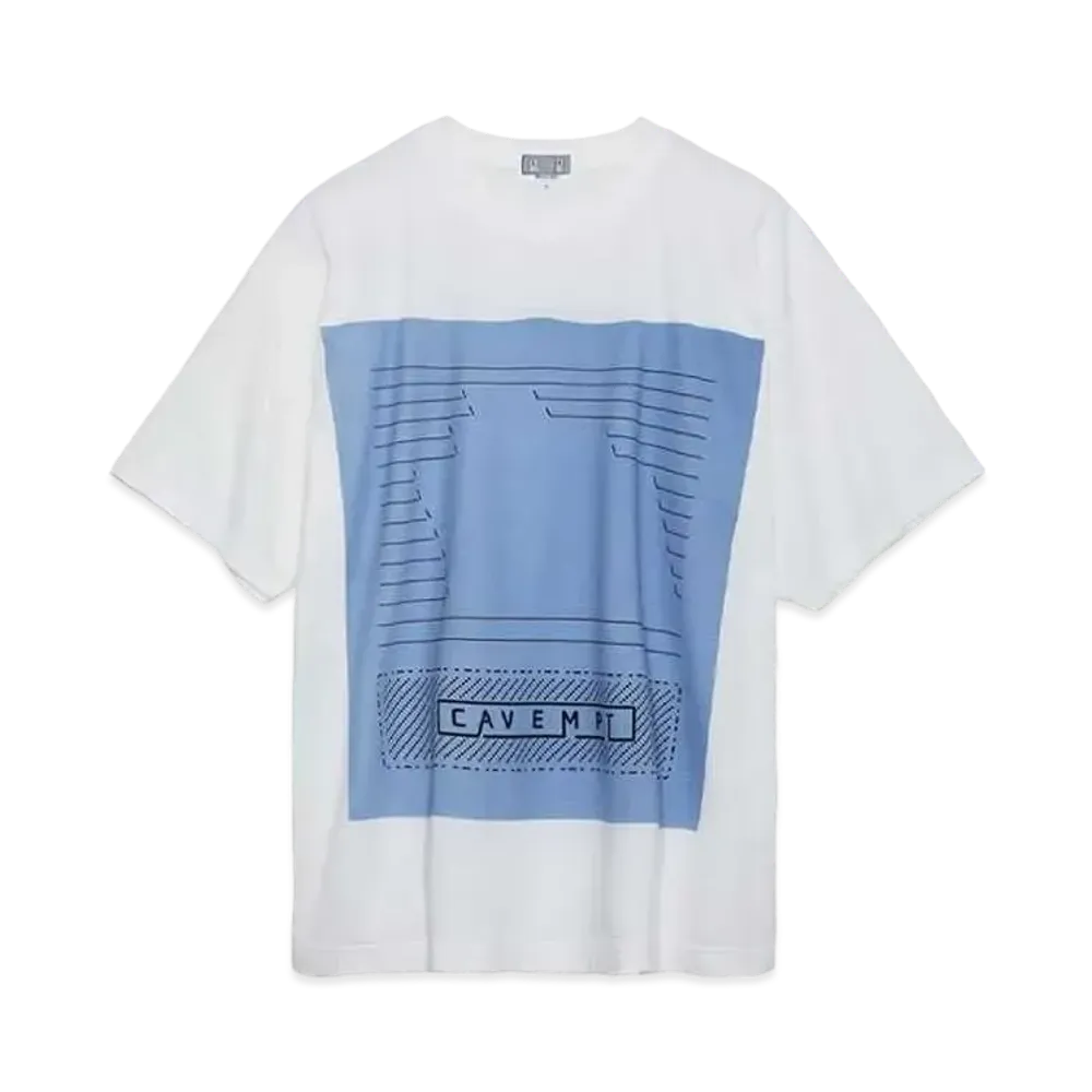 Cav Empt (C.E) ASCII ZIGGURAT BIG T "White"