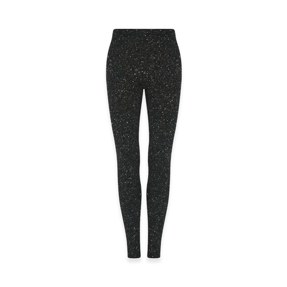 The Row Women's Mumuka Cashmere Leggings "Charcoal Melange"