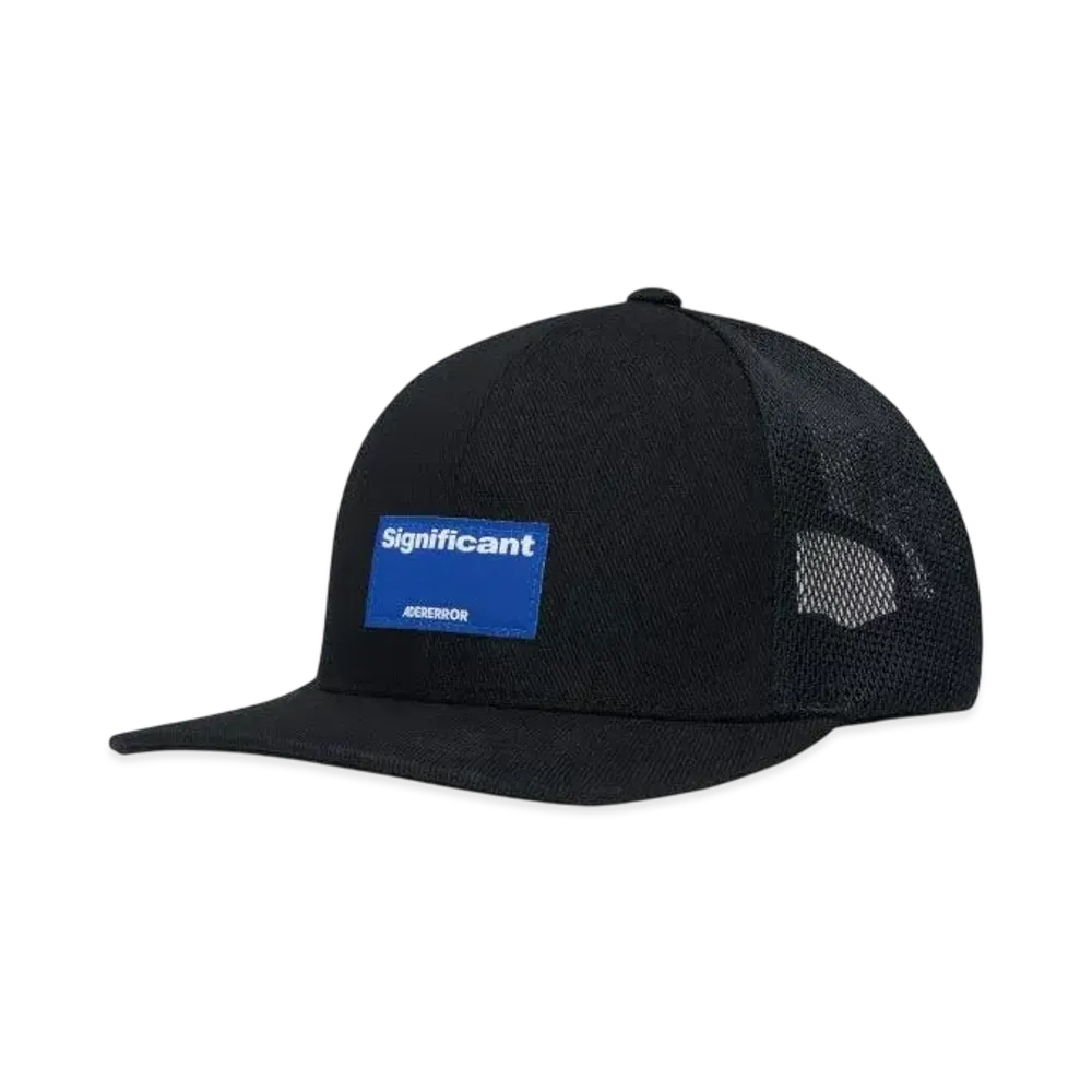 ADERERROR Significant Tag Cap 01 "Black"