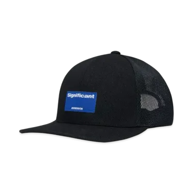 ADERERROR Significant Tag Cap 01 "Black"