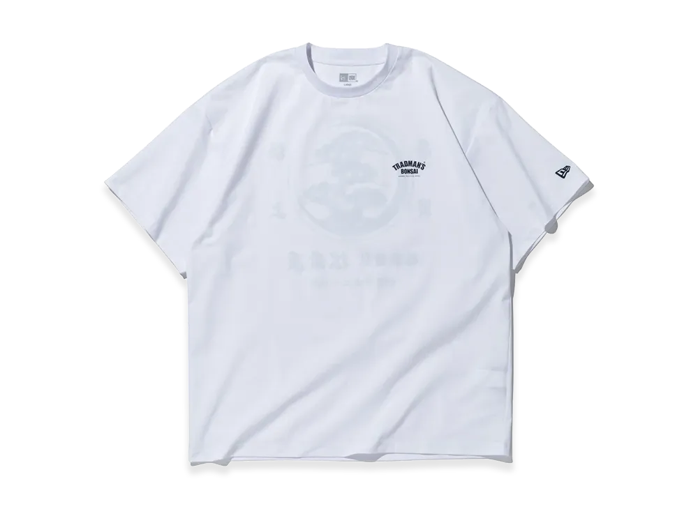 NEW ERA x TRADMAN’S BONSAI Short Sleeve Utility Oversized T-Shirt "White"