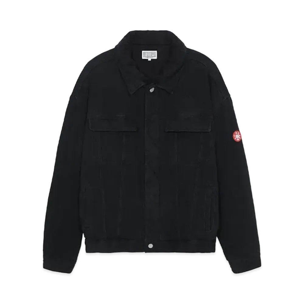 Cav Empt (C.E) DOUBLE LAYER DENIM JACKET "Black"