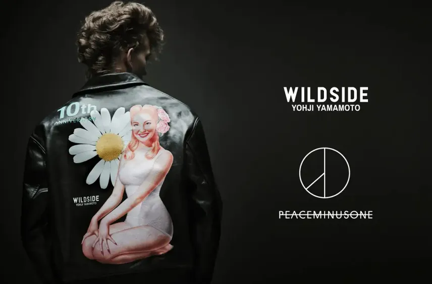 PEACEMINUSONE × WILDSIDE YOHJI YAMAMOTOのコラボコレクションが10/23より発売!10周年の特別グラフィックを施したアイテムに注目