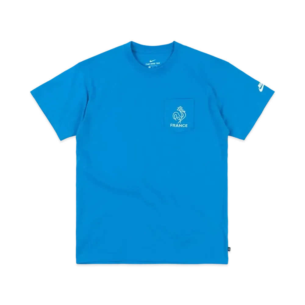 Nike SB Parra France Kit Men's Skateboard T-Shirt "Blue"