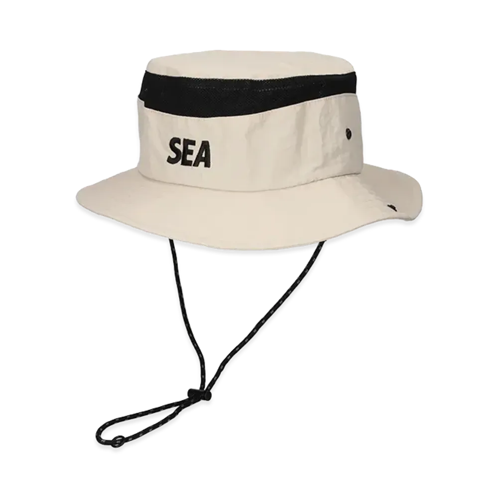 WIND AND SEA Nylon Safari Hat "Beige"