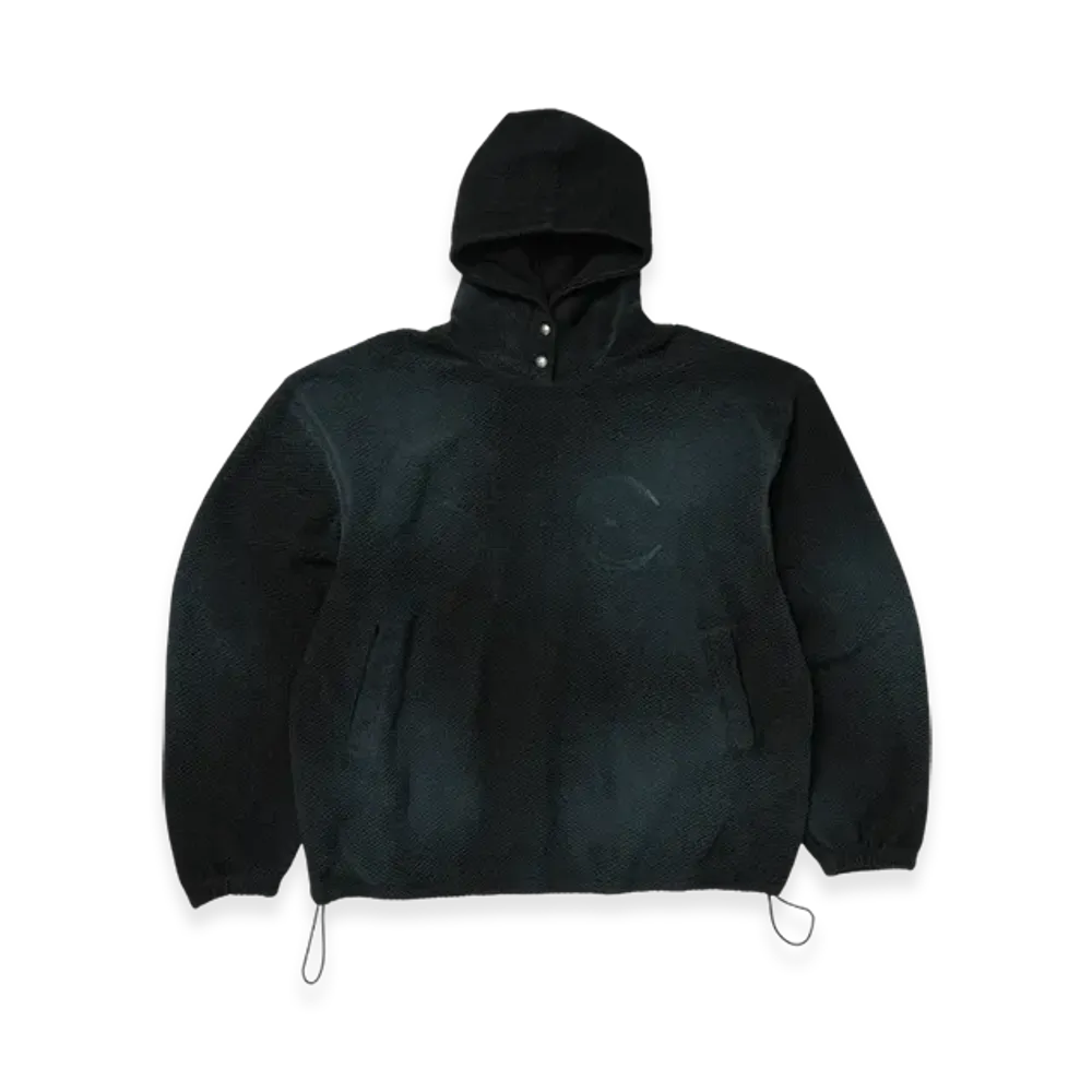 THUG CLUB TC Sprayed Terry Hoodie "Black"