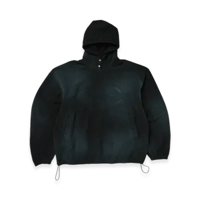 THUG CLUB TC Sprayed Terry Hoodie "Black"