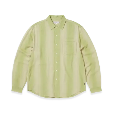thisisneverthat Nep Bold Striped Shirt "Yellow Green"
