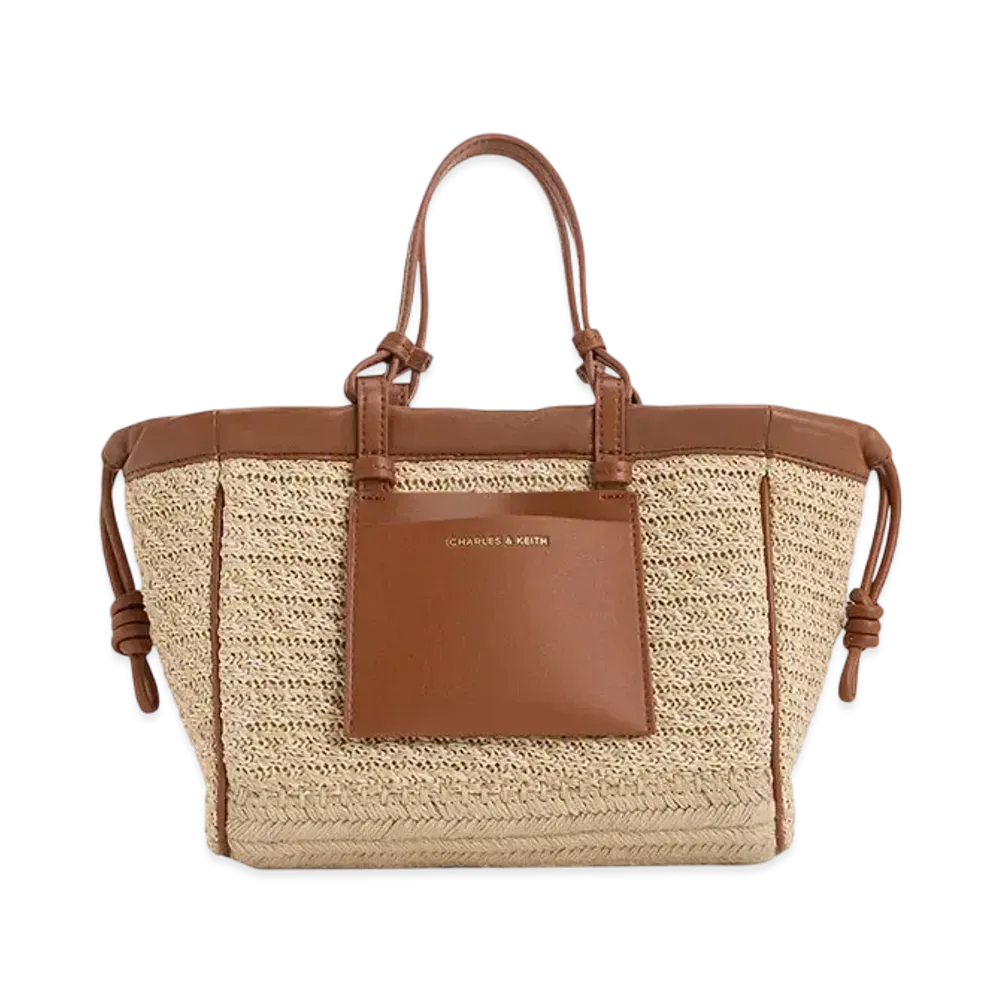 CHARLES & KEITH Babylon Drawstring Tote Bag "Multi"