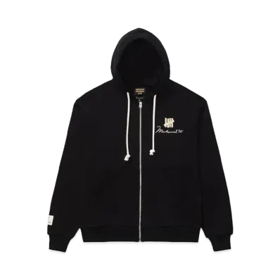 UNDEFEATED x Muhammad Ali Loose Fit Zip Hood "Black"