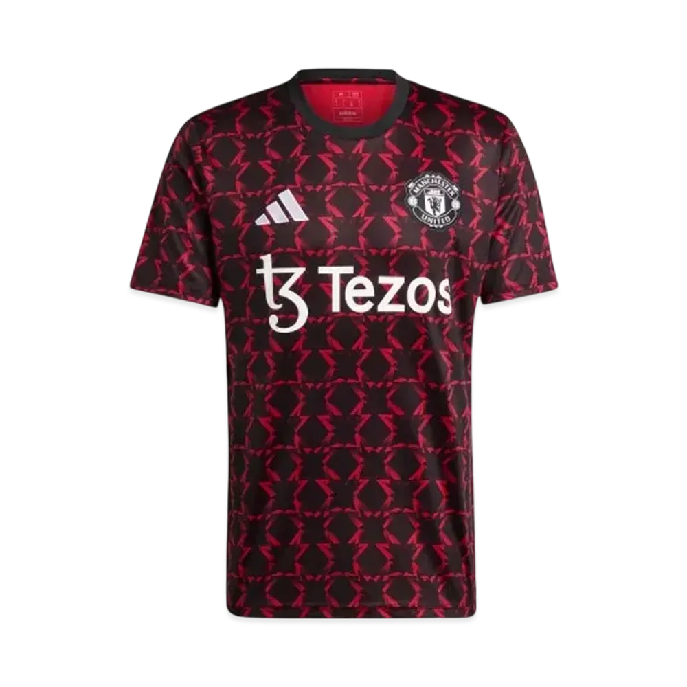 adidas Manchester United Pre-Match Jersey "Black/Mufc Red"