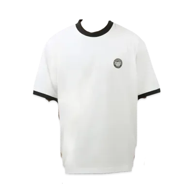 POLeR Psychedelic Relax Trim SS Tee "WhiteBlack"