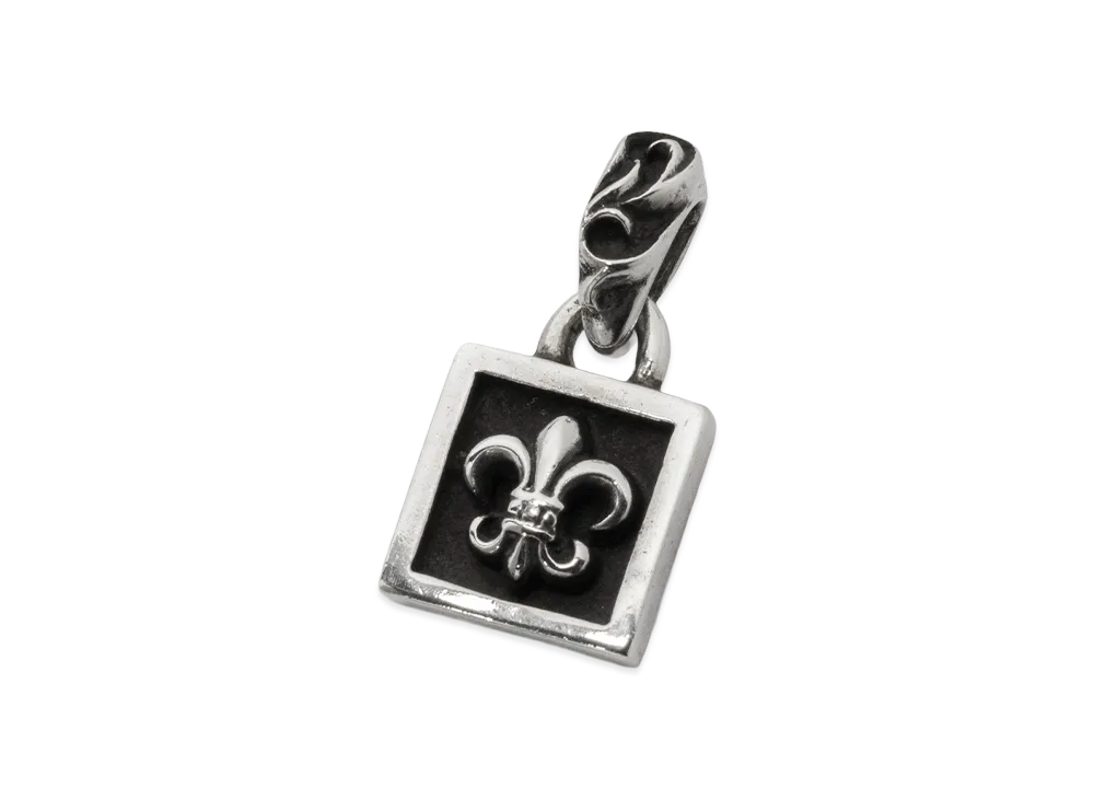 Chrome Hearts Framed BS Fleur Charm "Silver"