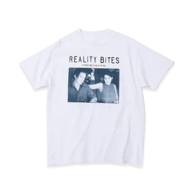 Weber x Reality Bites T Shirt Scene 2 "White"