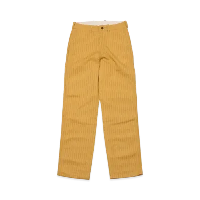 THE REAL McCOY'S 8Hu Uniform Trousers Tyson "Yellow"