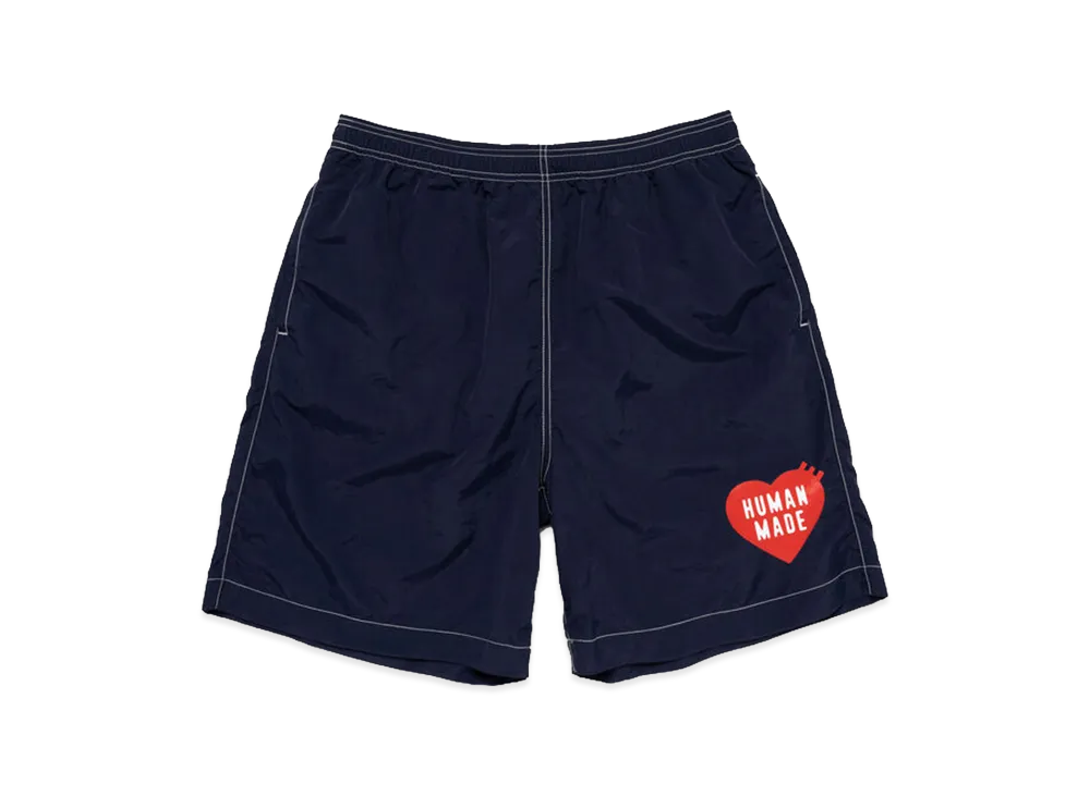 HUMAN MADE Swim Shorts "Navy"
