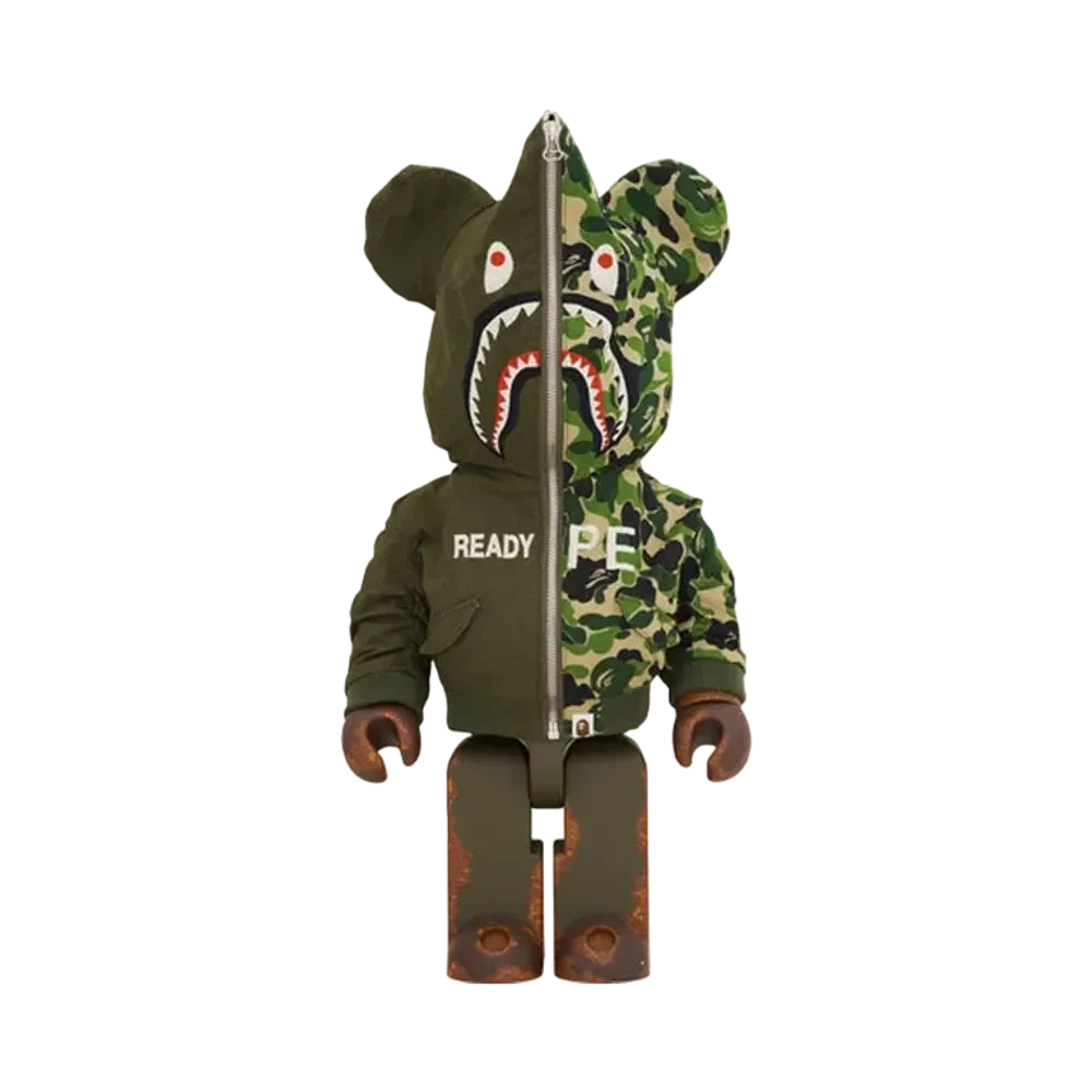 Bearbrick x Readymade x A Bathing Ape 1000%
