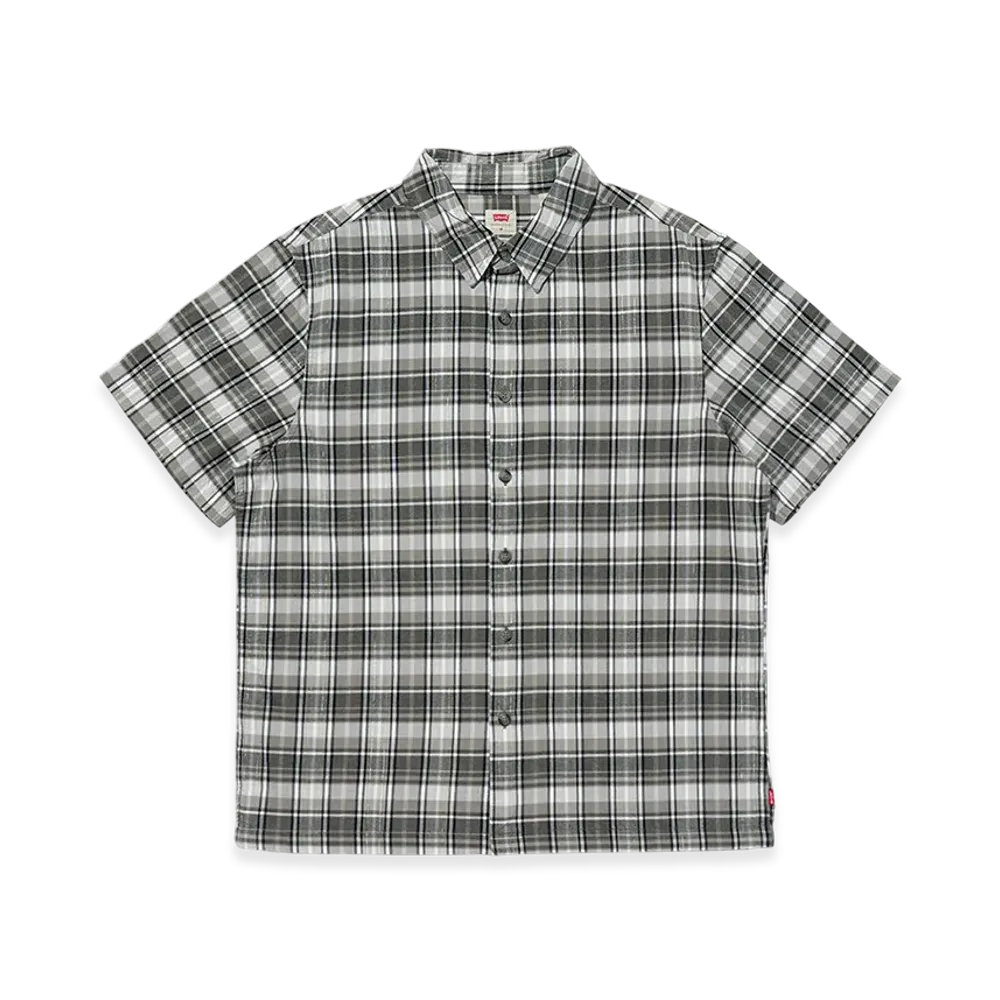 Levi's Regular Collar Short Sleeve Shirt "Gray"