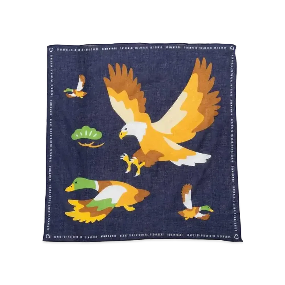 HUMAN MADE BANDANA #2 "Navy"
