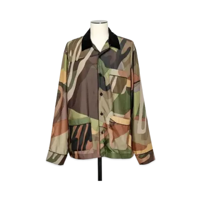 sacai KAWS Long Sleeve Shirt "Camo"