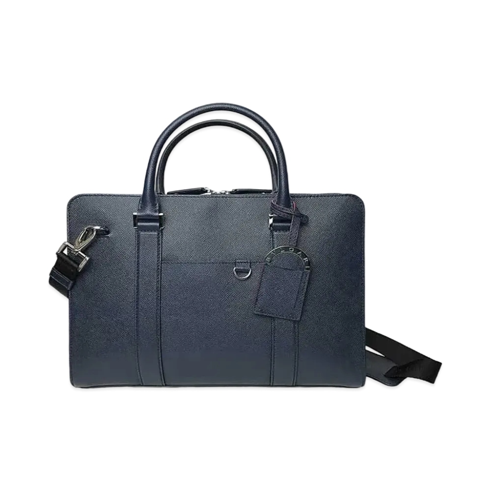 BVLGARI BVLGARI MAN Briefcase "Blue"