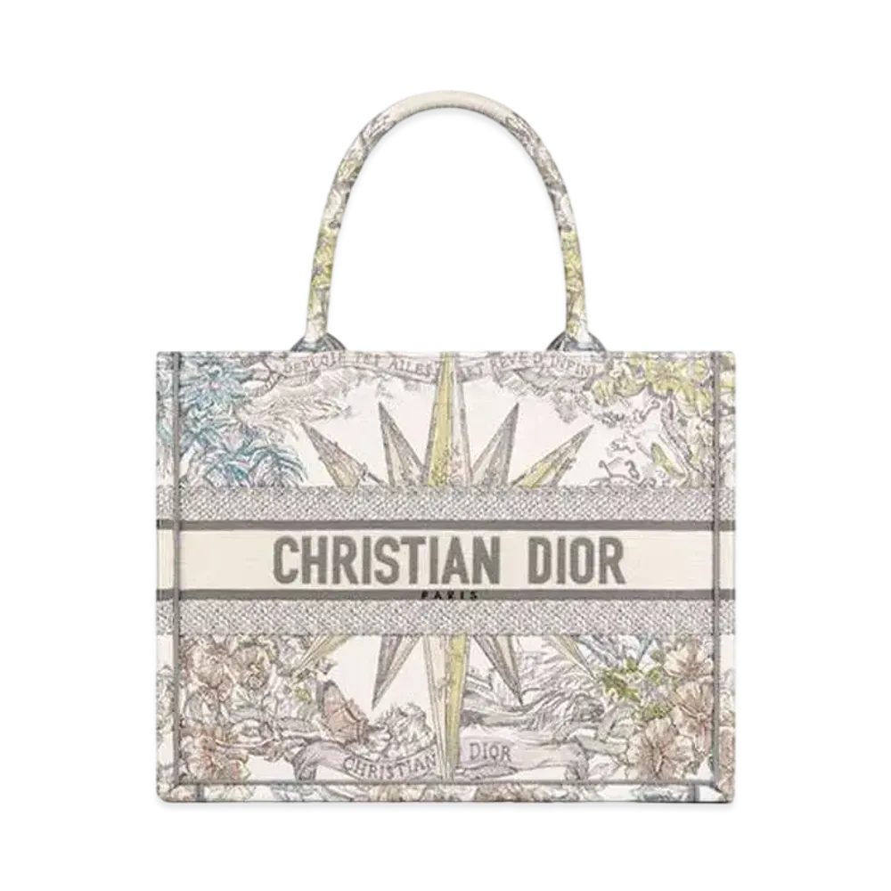 Dior Book Tote Medium Bag Rêve d'Infini Embroidery