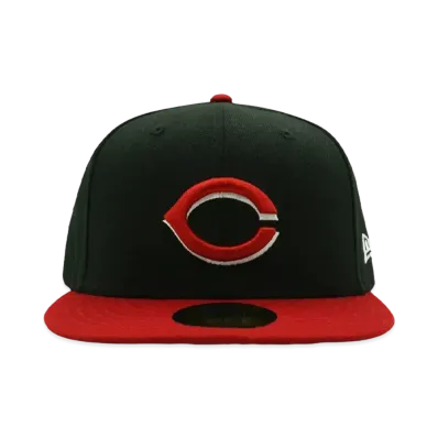 NEW ERA 59FIFTY MLB On-Field Cincinnati Reds Alternate "BLACK/SCARLET"