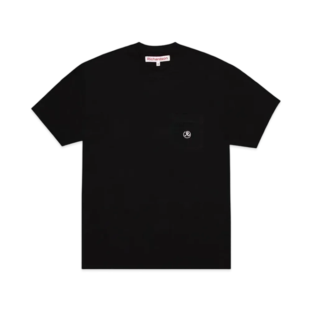 Richardson Pocket T-Shirt "Black"