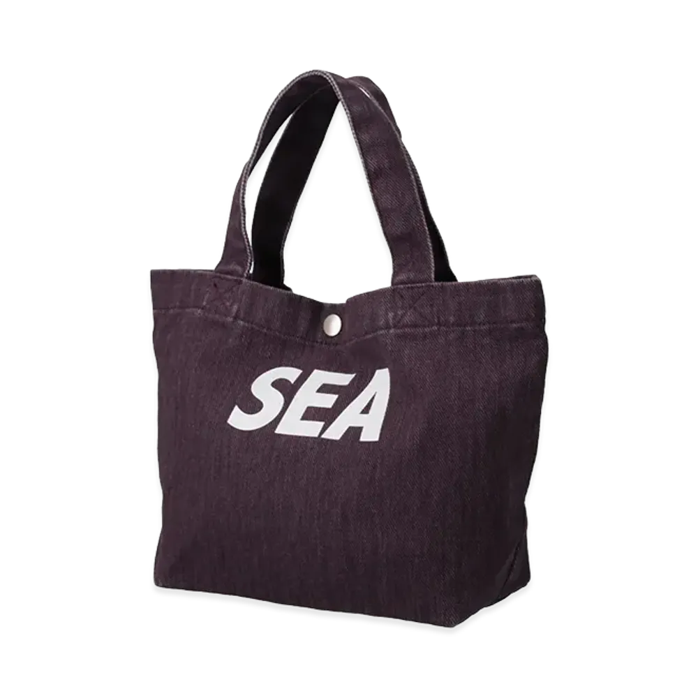 WIND AND SEA Faded Mini Tote Bag "Purple"