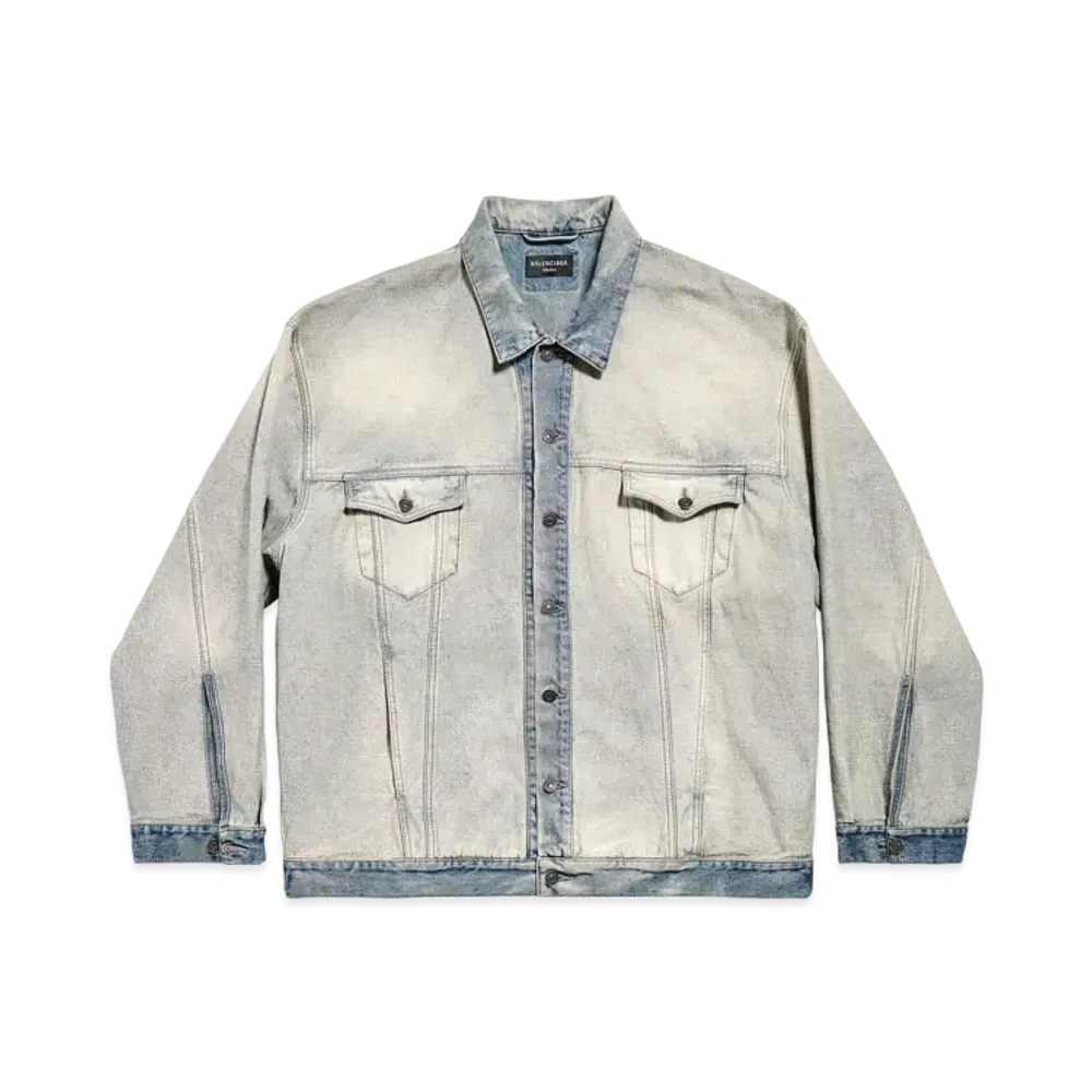 BALENCIAGA Oversized Jacket "Light Blue"