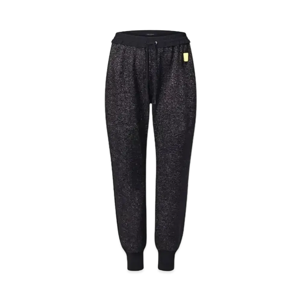 Louis Vuitton Glitter Jogging Pants "Noir"