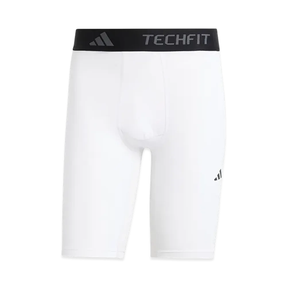 adidas Techfit Compression Training Short Tights "White"