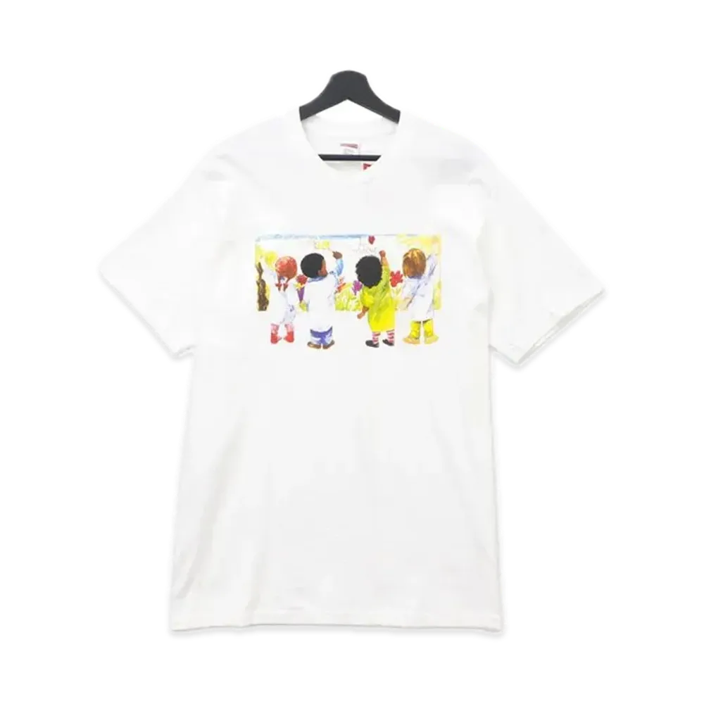 シュプリーム キッズ Tシャツ "ホワイト"