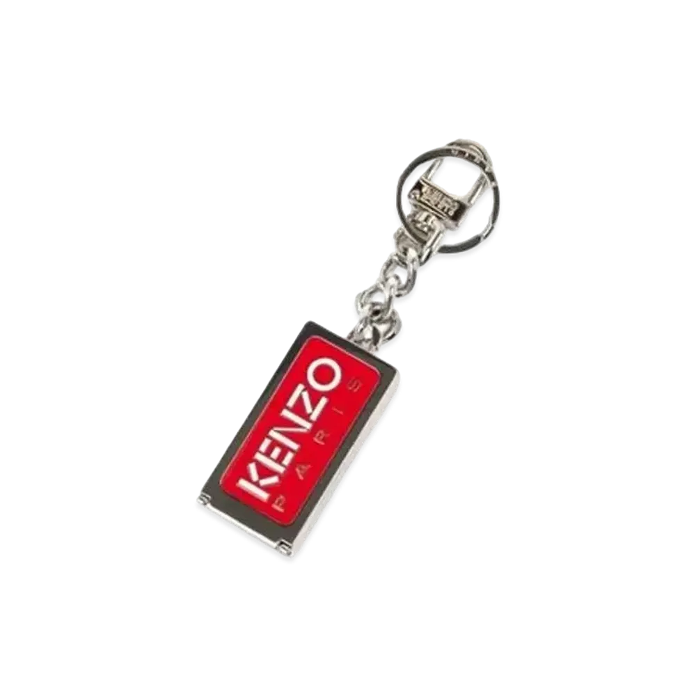 KENZO 'TAG' Key Chain "Silver"