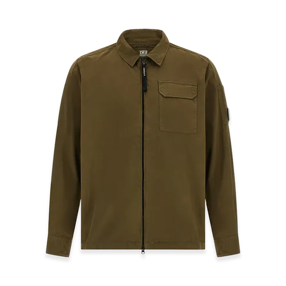 C.P. Company Zip Overshirt "Green"