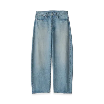 ssstein Round Denim Pants "Indigo"